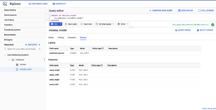 Giới thiệu về Machine Learning trong Google BigQuery (BigQuery ML ...