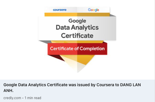 Google Data Analyst