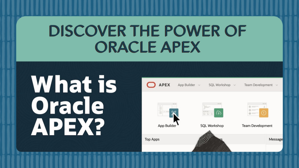 Oracle APEX là gì?