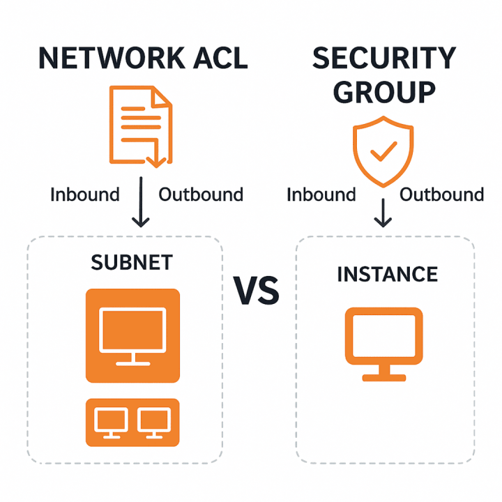 security groups và network acl