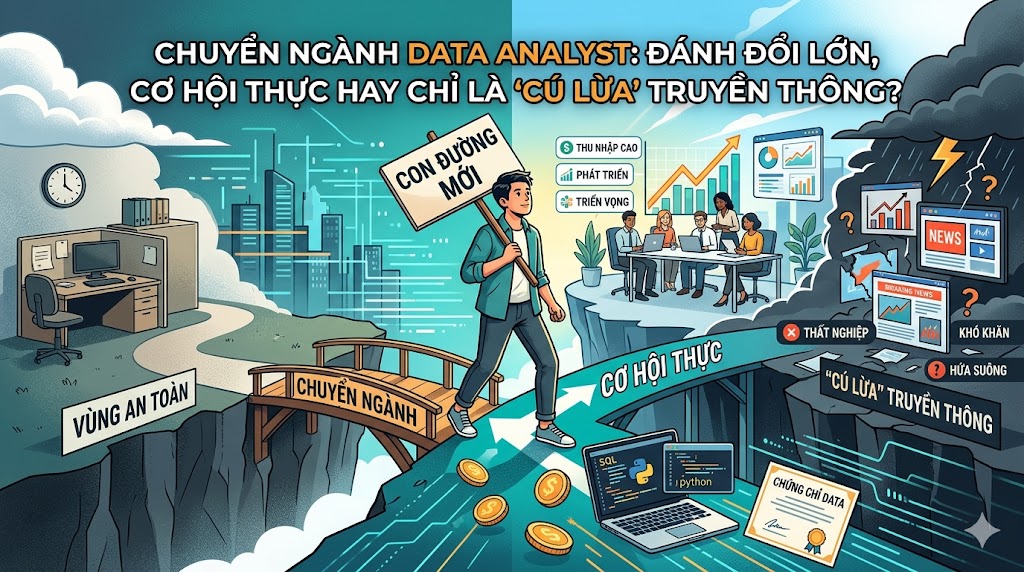Chuyển ngành Data Analyst