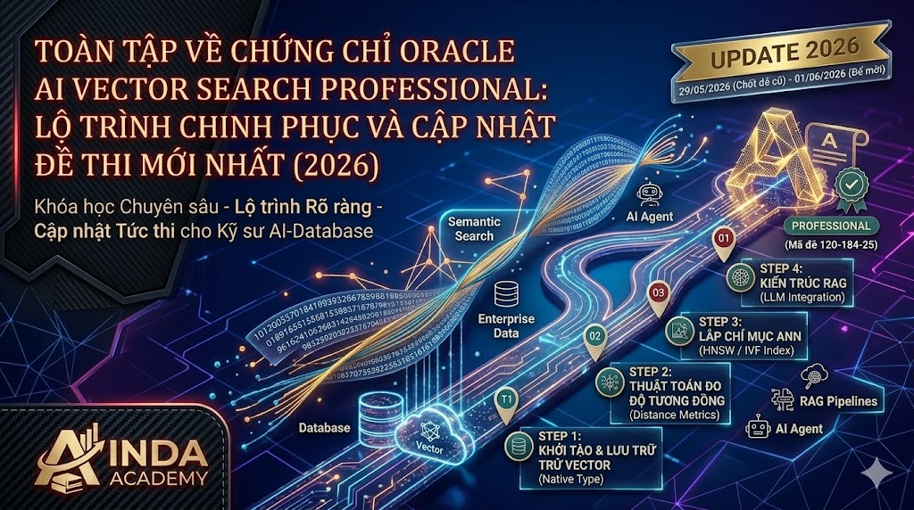 Chứng chỉ Oracle AI Vector Search 