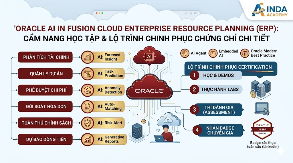 Oracle AI in Fusion Cloud Enterprise Resource Planning