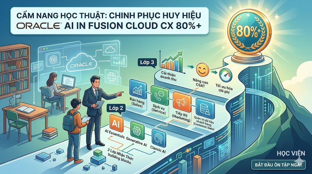 Học Oracle AI in Fusion Cloud CX